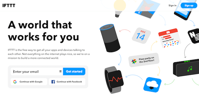 Tech Tools IFTTT