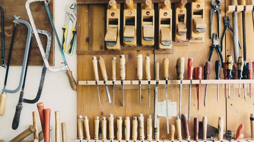 Tools on Wall Represent Best SEO Tools