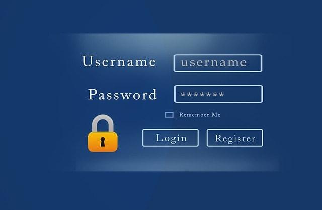 Username Password Screen Represents WordPress Security