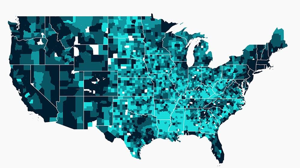 Venture Forward US Map