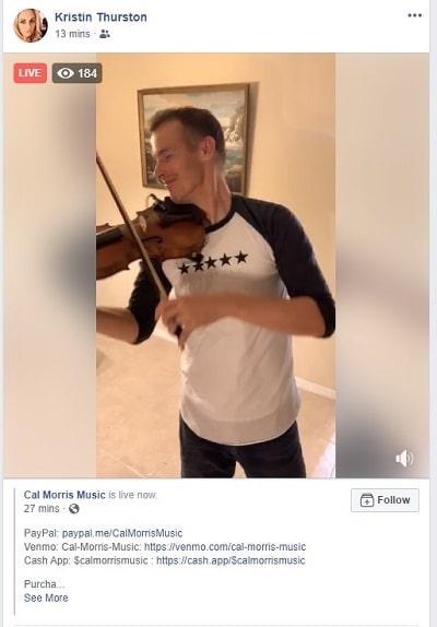 Virtual Concert Example Cal Morris