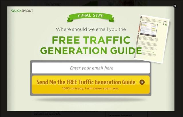 Visitor Friction Quicksprout