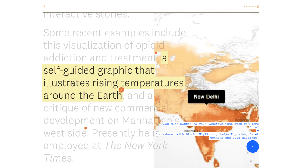 The web design portfolio of Rumsey Taylor