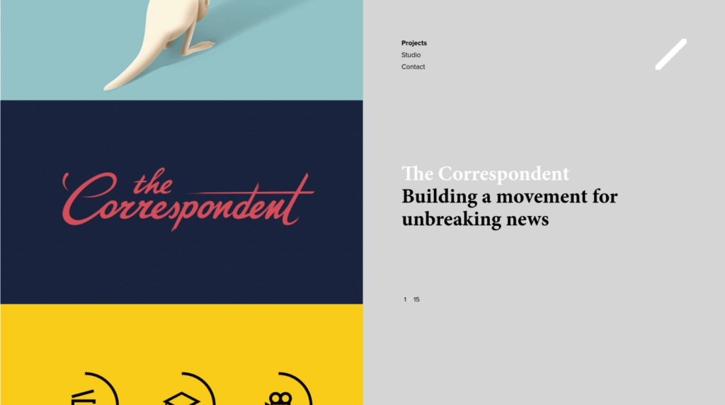 The web design portfolio of Momkai