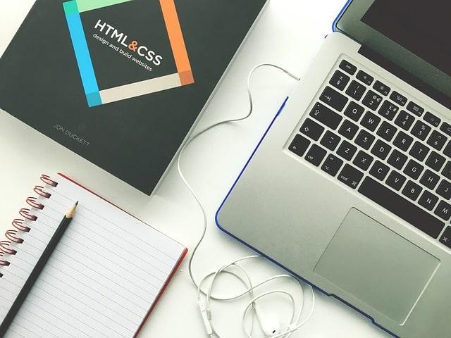 Web Design Process Computer Notebook And Manual