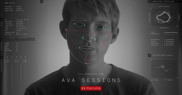 The interactive Ava Sessions website from 2015 draws your portrait in a unique style.