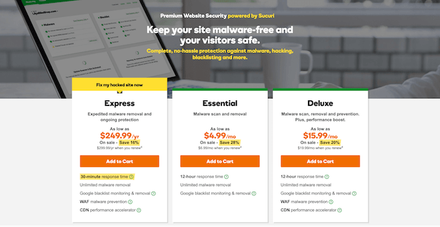 Website Firewall GoDaddy