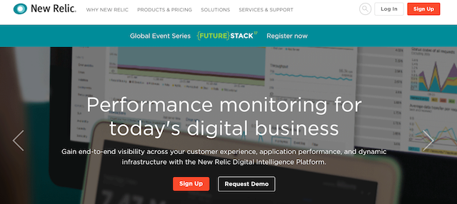 Website Monitoring Service New Relic Browser