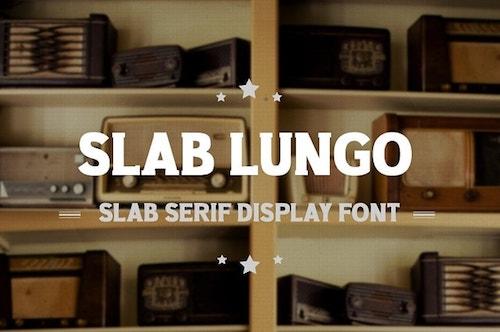 Website Typography Slab Lungo
