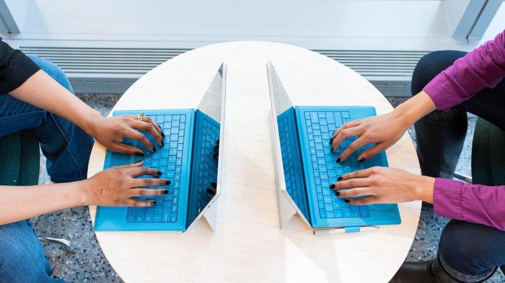 What Is Office 365 Two Women On Computers