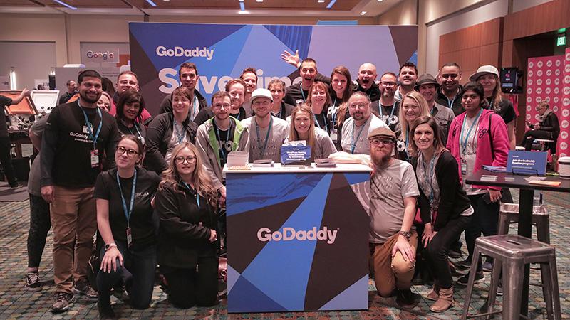 GoDaddy team at WordCamp US 2018