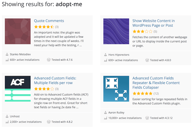 WordPress Community Adoption