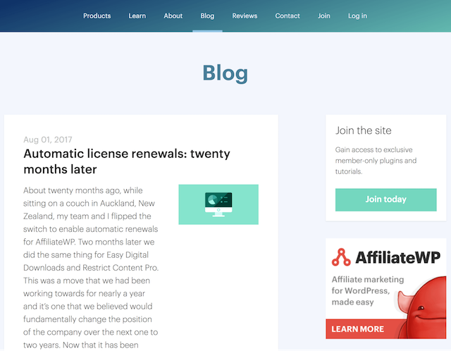 WordPress Community Blog