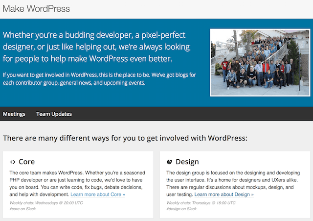 WordPress Community Core