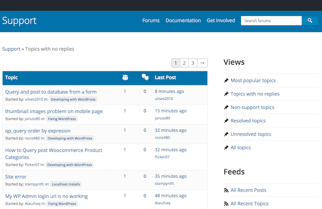 WordPress Community Forum