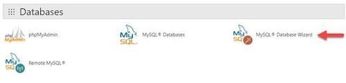 WordPress Cpanel Database Wizard