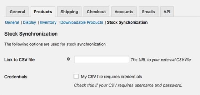 WordPress Inventory Plugins Stock Synchronization