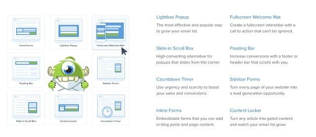 WordPress Plugins Email Subscription OptIn Monster