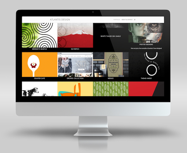 WordPress Portfolio Examples Atlantis Design