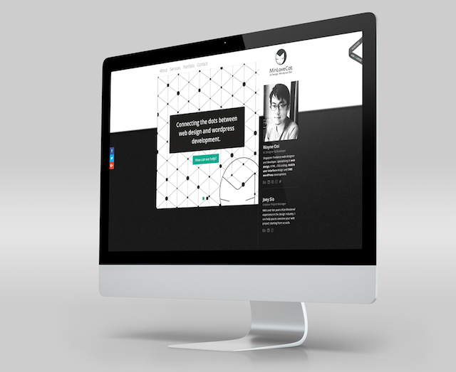 WordPress Portfolio Examples MinLoveCat