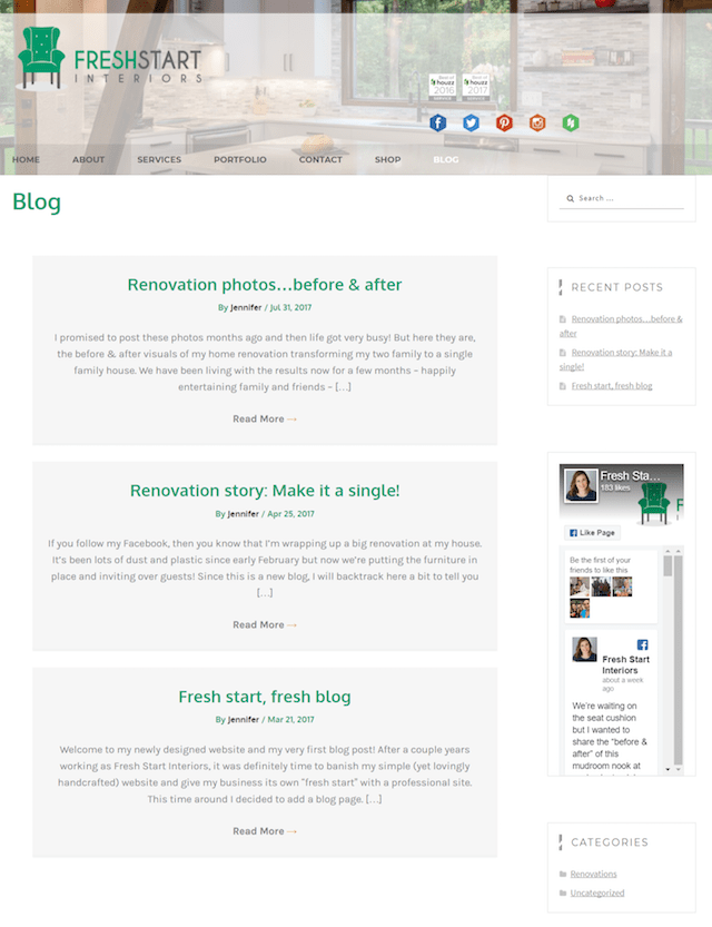 WordPress Widgets Fresh Start