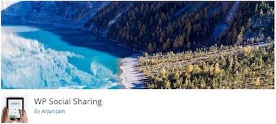 WP Social Sharing Wordpressorg Banner