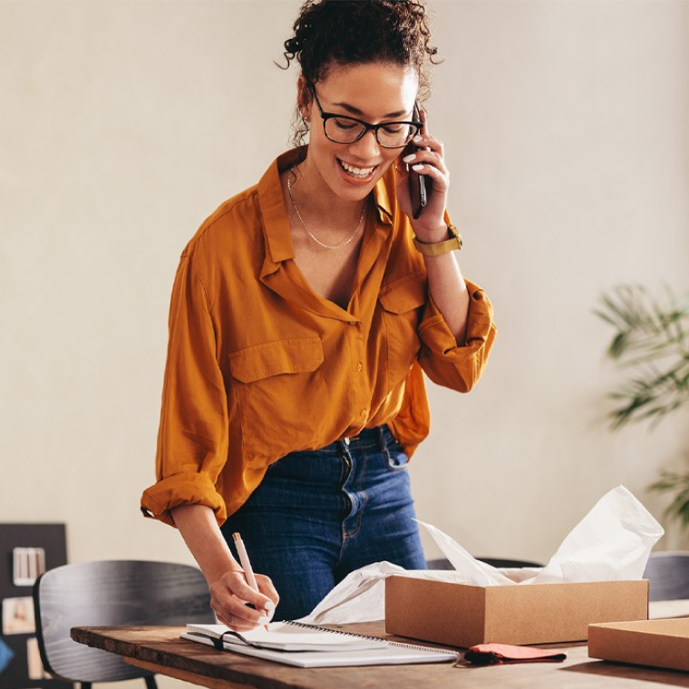Microbusiness Owner Working